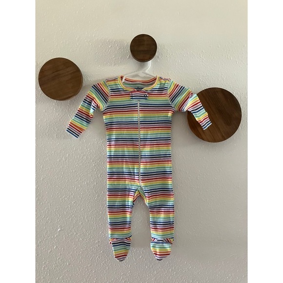 Primary Clothing Rainbow Onsie Organic Cotton Size 0-3 Months - Picture 2 of 4